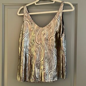 JCrew Gold Tank
